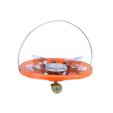 orange camping gas stove