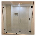 Toughened Clear Etched Shower Screen Glass Panels