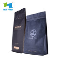 Bolsas de bolsas reutilizables de Zipllock cuadrado personalizado para polvo de especias