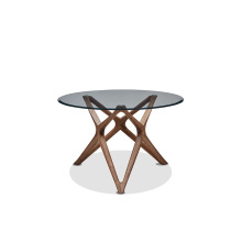 High End Tempered Glass Round Dining Tables