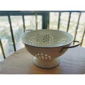 Enamel Steel Kitchen Colander Set 2