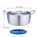 Heavy Duty Aluminum Stock Pot Set