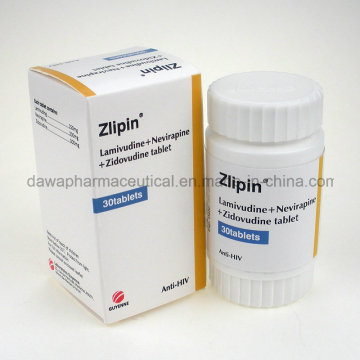 Zlipin Lamivu Nevira Zidovu Tablet Anti-HIV