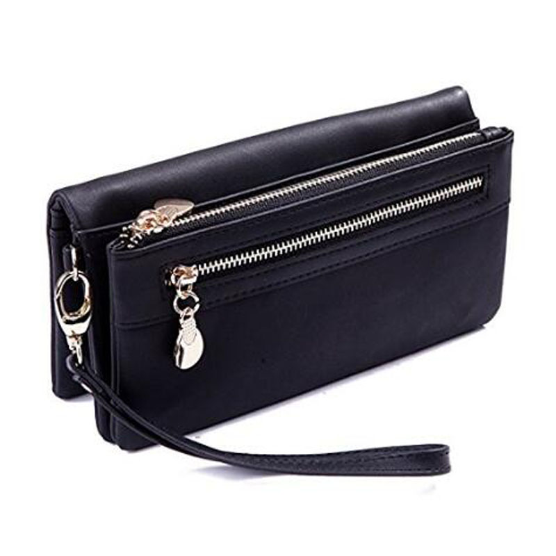 Multi Function Zippered Wristlet Purse