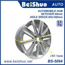 15 '' Cubo de aluminio de la rueda del coche automotor para el coche