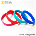 Printed Logo Epoxy Colors Mixed Silicone Bracelet