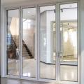 Aluminum Door Frame With Double Glass Folding Door