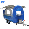 Tow-able mobile food carts trailer selling ice cream