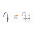 Goose Neck Kitchen Sink Mixer Taps With Sprayer