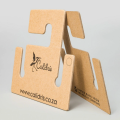 Household Brown Recycled Paper Hook Hangers