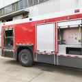 Truk Camión de bomberos del tanque de agua de un solo puente de un solo puente