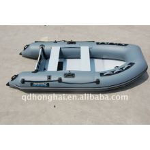 hot 3-4 people small military inflatable sport lifing boat with pvc