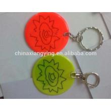 Promotion Reflective Key Chain, Soft PVC Key Chain Custom, , Reflect Craft Sticker Custom