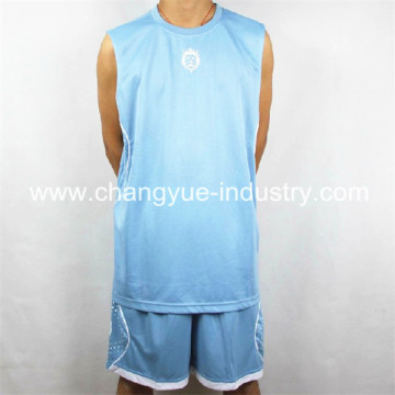 mesh basketball uniform with dry fit high quality