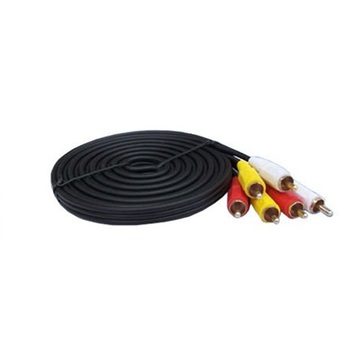 Câble AV 3RCA à 3RCA mâle à mâle AV