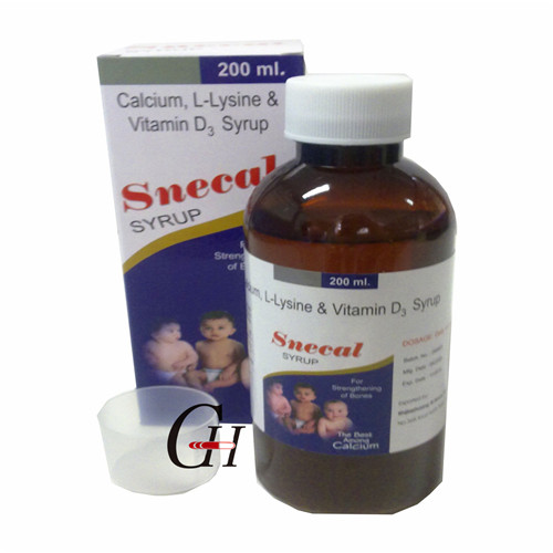 Calcium & L-Lysine & VD3 Syrup