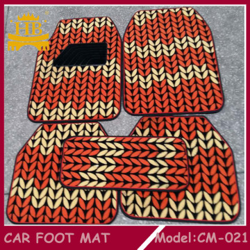 PVC +Fur Car Foot Mat, Car Mat