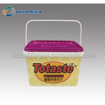 500g biscuit box IML biscuit packaging