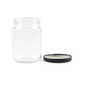 250ml Clear Glass Food Storage Jar With Lid