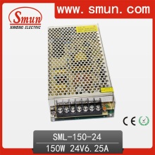 150W 24VDC 6A Switching Power Supply with CE RoHS Approved