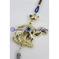 Blue evil eye camel pendant car decoration feng shui