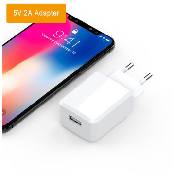 for iPhone 11 7 Wall Phone Charger 5V 2A EU plug Portable Usb Charger For xiaomi mobile phone accessories