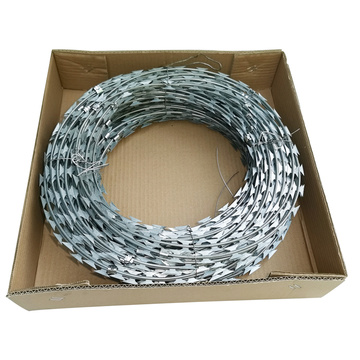 Cheap Galvanized razor wire razor barbed wire