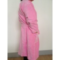 Robe en velours 100% coton en kimono