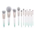 12 Pcs makeup brushes private label