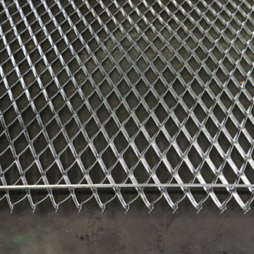 Galvanized Steel Expanded Metal Flattened Mesh