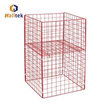 Supermarket promotional shelf wire mesh cage