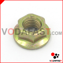 Hex Flange Nuts Amarelo Zinco chapeado