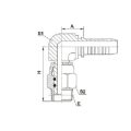 American Standard 90° NPT Swivel Male 15691