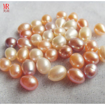 9-10mm Oval / Forme de riz Perle en eau douce Perle