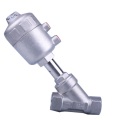 Stainless Steel 304 Thread Pneumatic Angle Seat Valve