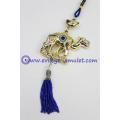 Blue evil eye camel pendant car decoration feng shui