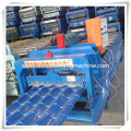 Roofing Sheet Red Metal Glazed Tile Roll Forming Machine