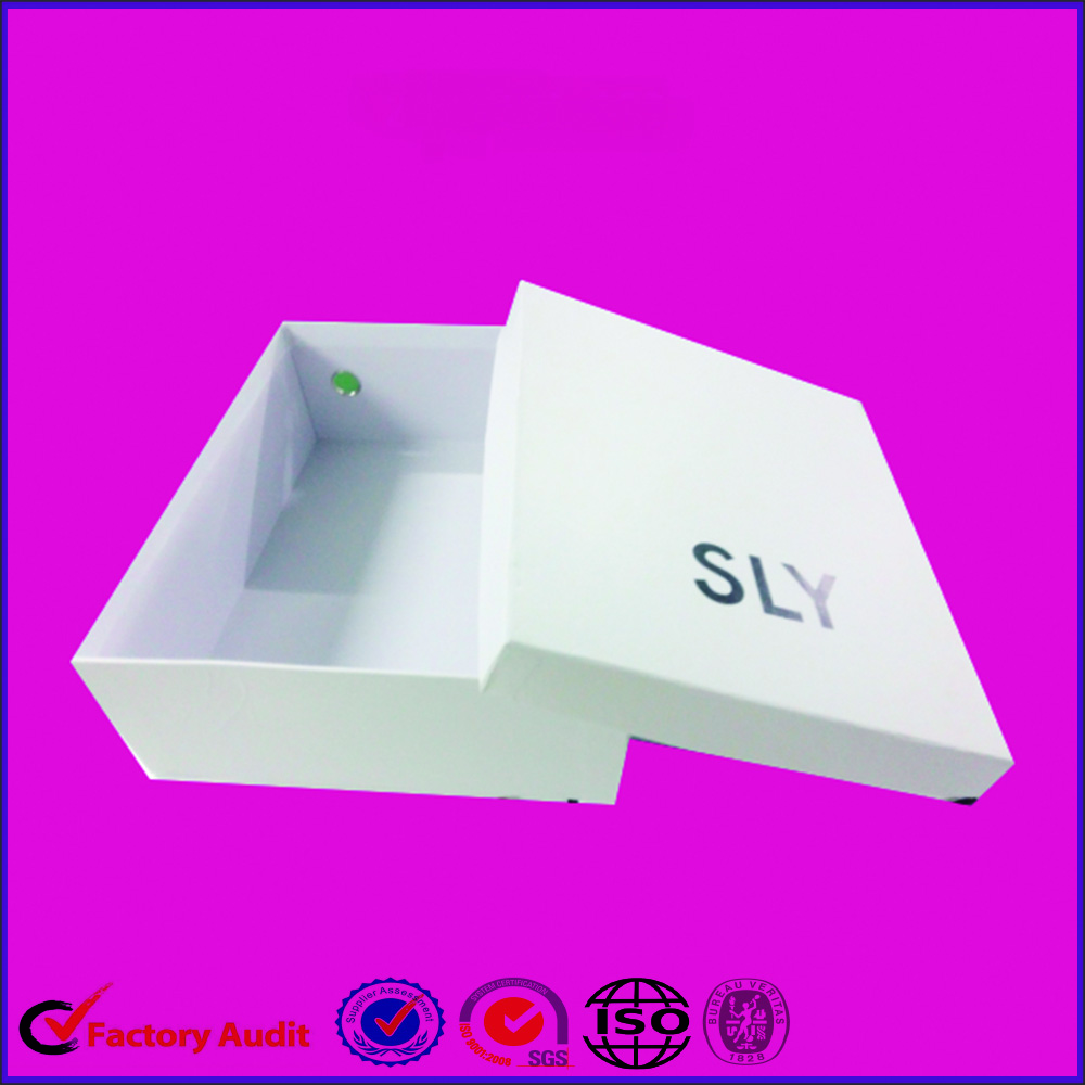 White Hard Paper Box Printing 