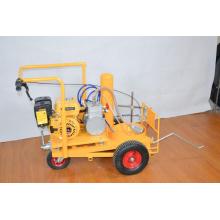 Road marking paint applicator machine