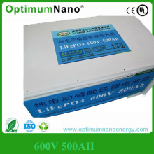 600V 500ah Patent Packed EV LiFePO4 Battery with Smart BMS