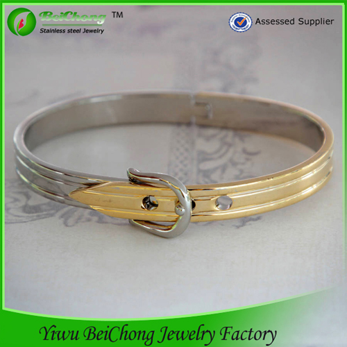 Metal Buckle Bangle