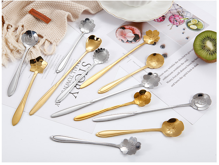 Flower Shape Spoon