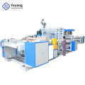 Flow casting transparent film production line