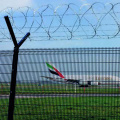 Powder Coated Security Welded Airport Fence