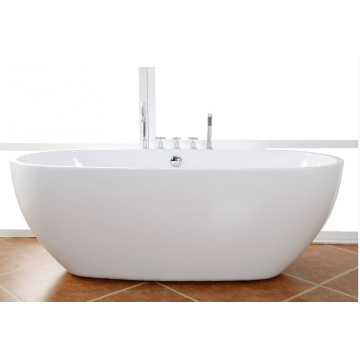 Upc Approved Oval Narrow Thin Edge / Rim Acryl Freistehende Badewanne