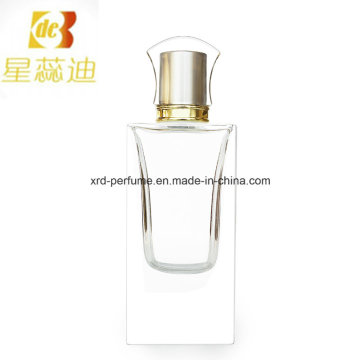 Polishing Perfume Bottle with Pump and Anodized Cap
