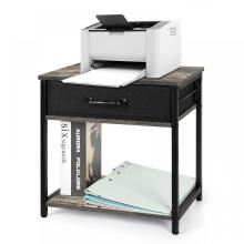 Tablas de impresora para espacios pequeños con estante de almacenamiento