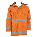 Orange reflektierende Sicherheits-Arbeitsjacke