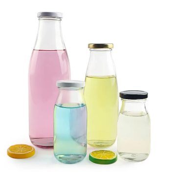 Botella de vidrio transparente de 230 ml al por mayor