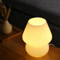 LED Bedside Translucent Mushroom Lamp